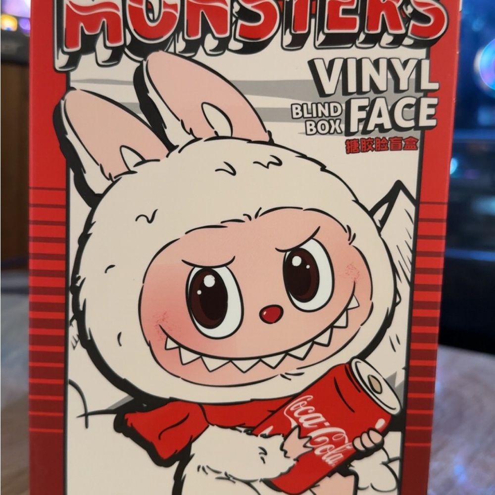 Pop Mart Labubu The Monsters Coca Cola Series Surprise Shake Vinyl Plush Figure